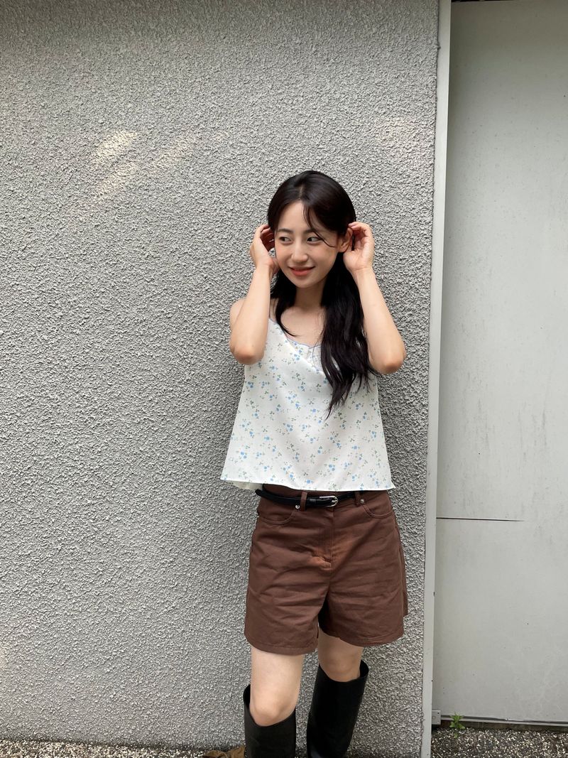 Colorful cotton short pants