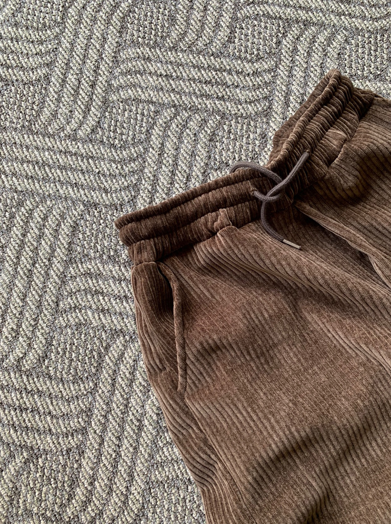 Nus. Coste Golgi Jogger Pants (Brown)