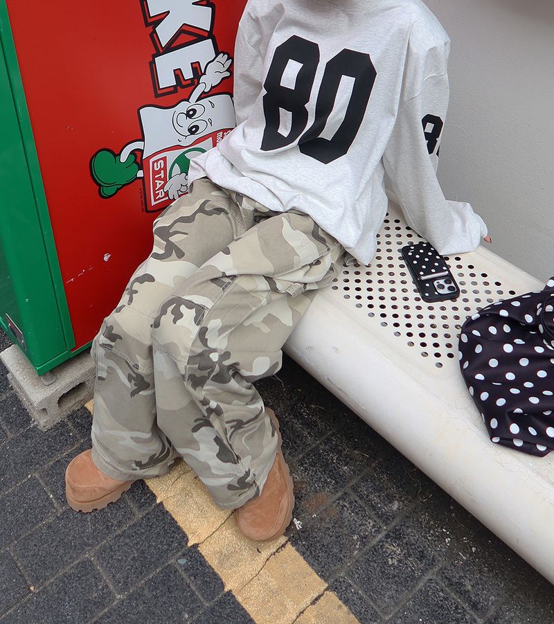 80 Number Oversized Fit Sweatshirt