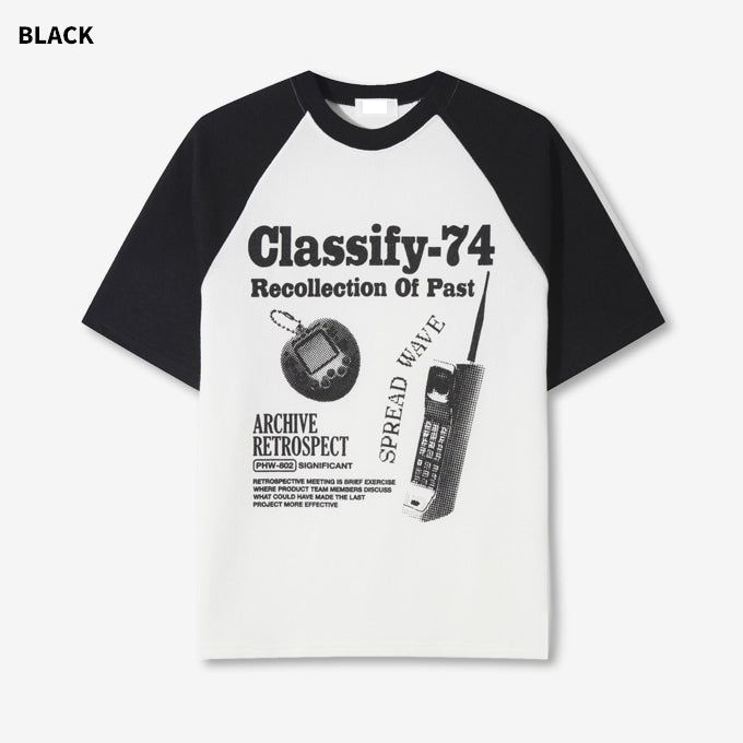 (UNISEX) Classify Raglan Short Sleeve Knit 26SS-014