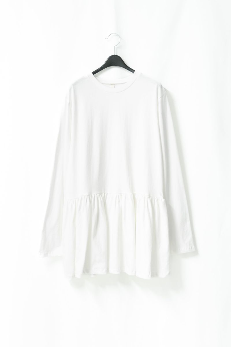 shirring layered cotton ops(3colors)