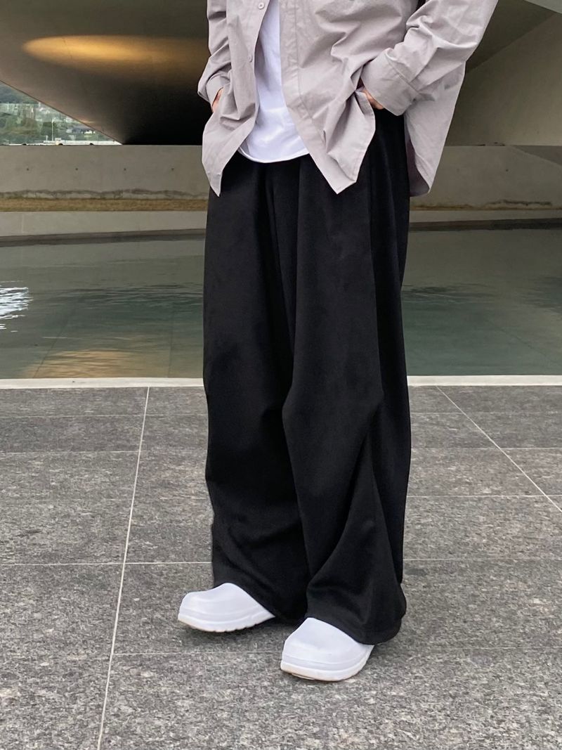 Dan Suede Balloon Pants 3C