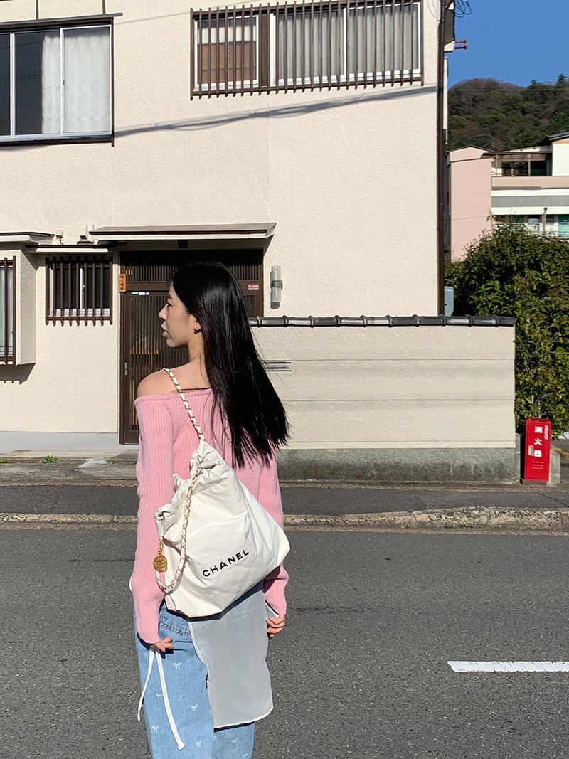 [MADE] STEN GOLZI UNBALANCED OFF-SHOULDER KNIT