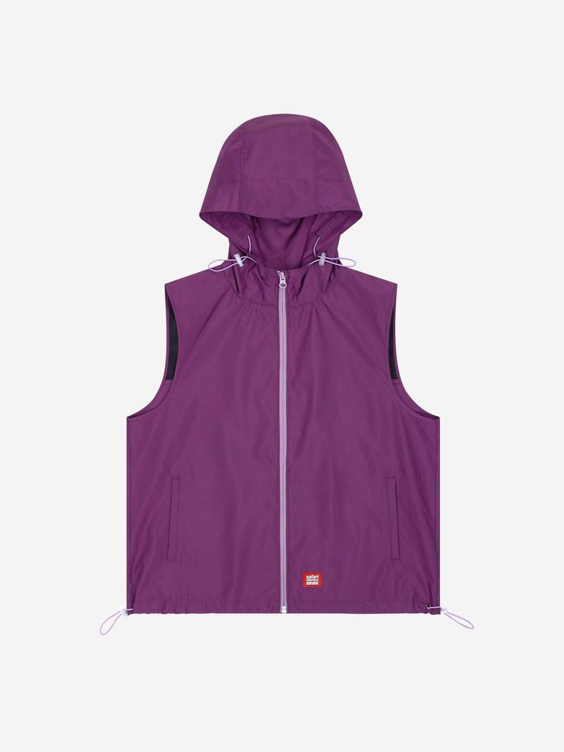  AUTHENTIC LIGHT VEST WINDBREAKER (PURPLE)