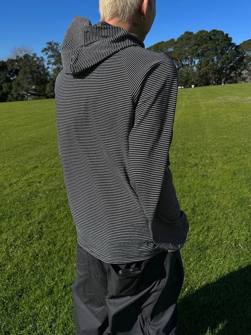 Dust Stripe Warmer Hood 3C