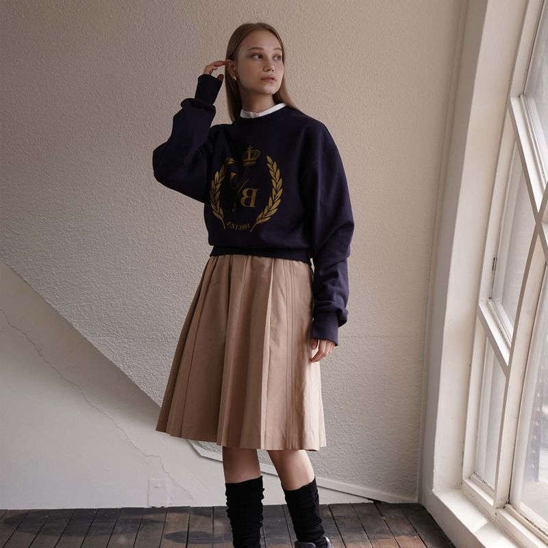 Navy Crop MTM