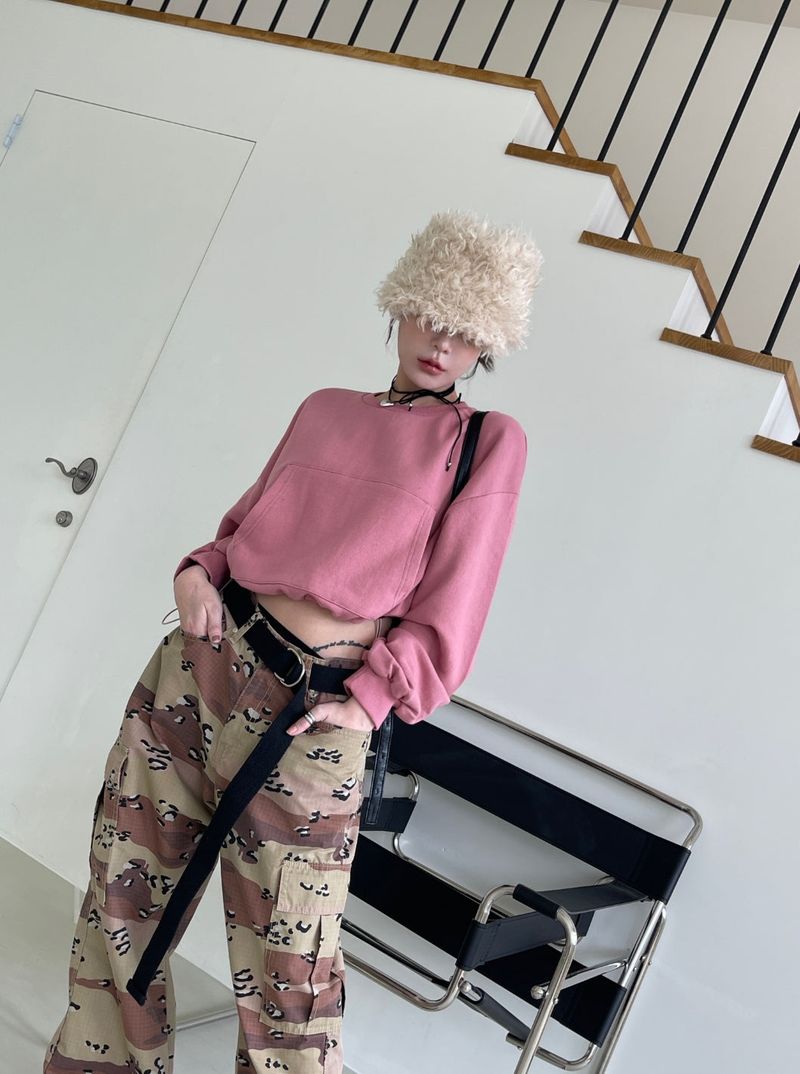 Pocket String Crop MTM