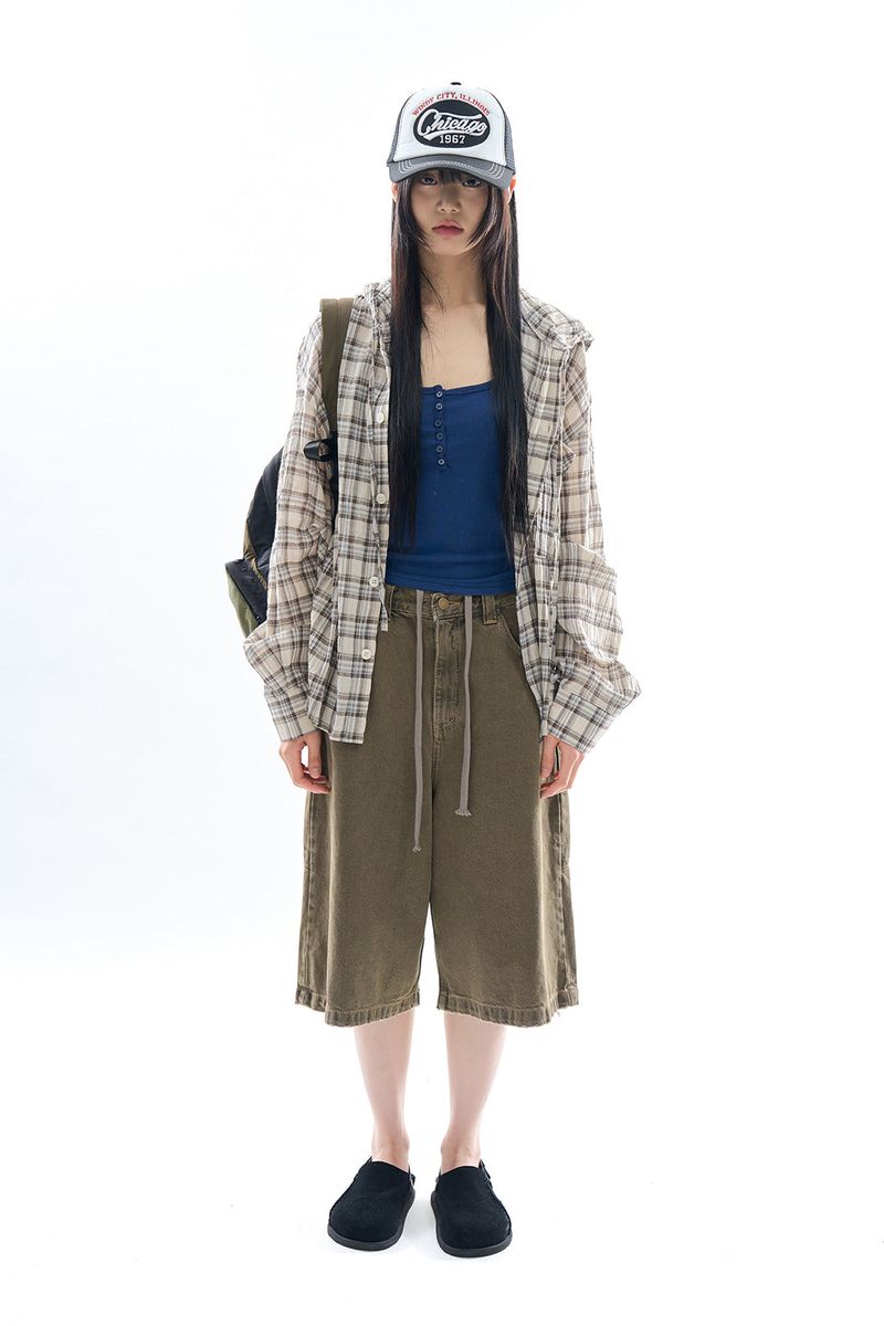Raucohouse(ラウコハウス)の「Mud retro bermuda pants(Pants)」