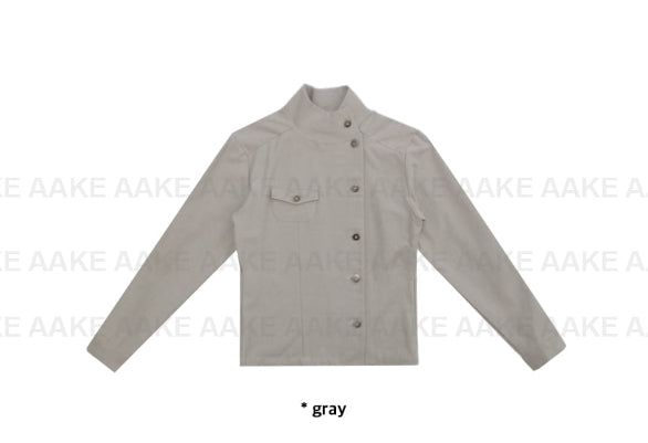 UNBAL HIGH-NECK JACKET