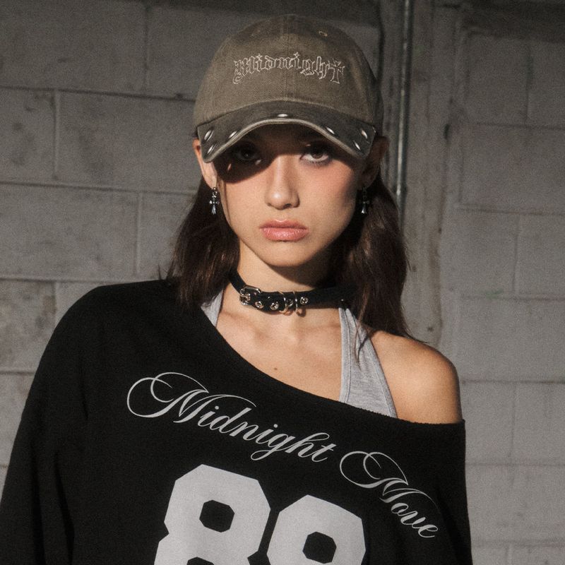 MIDNIGHT MOVE（ミッドナイトムーブ）の「brim cap (khaki)（Hats）」
