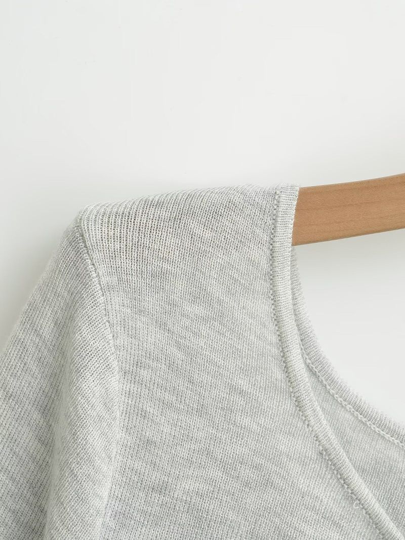Elodie Ruffle Button Cardigan