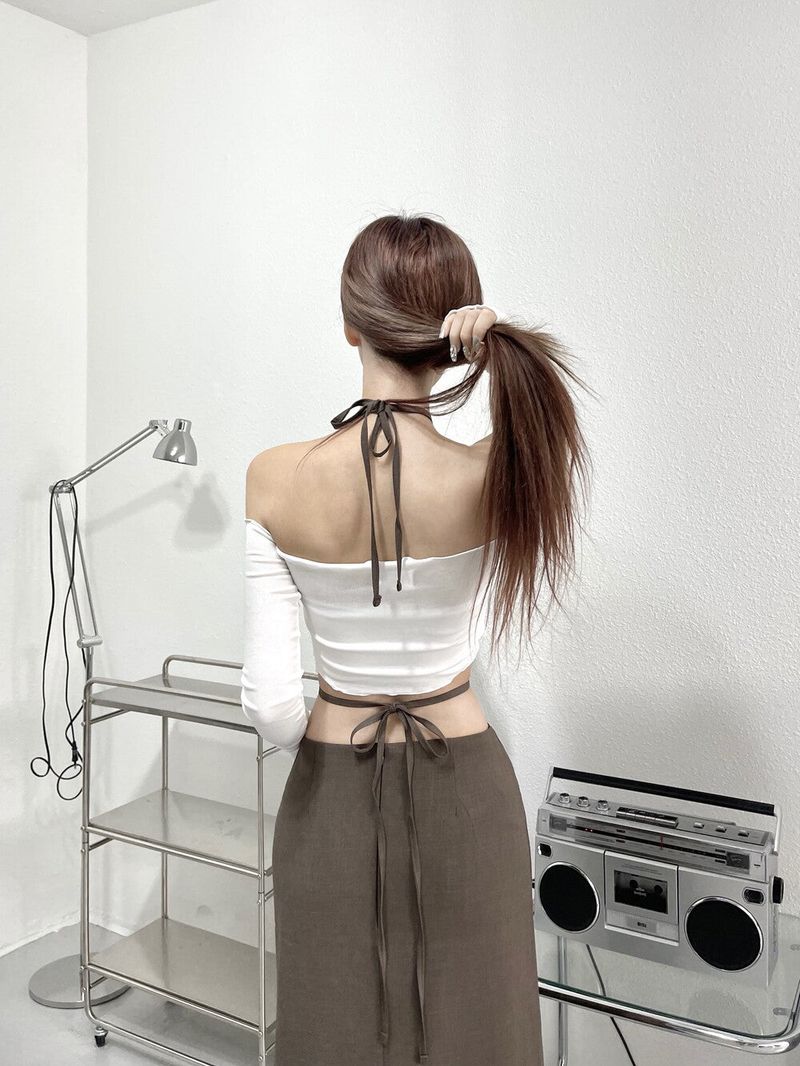[SEOW] 670. Deep halter maxy sk