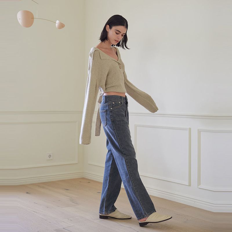 STANDARD DENIM PANTS (GRAY)