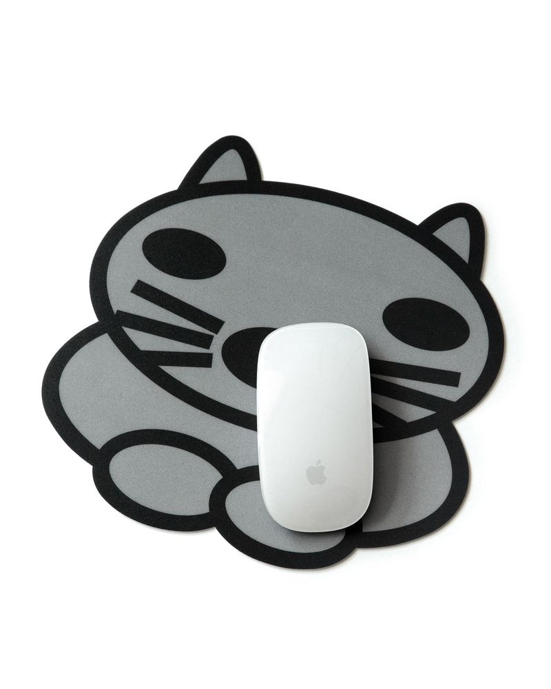 Mouse pad - Gray cat