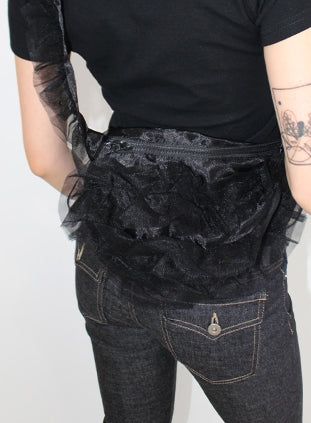 AAKE(アケ)の「CHIFFON LACE CROSS BAG(Bags)」