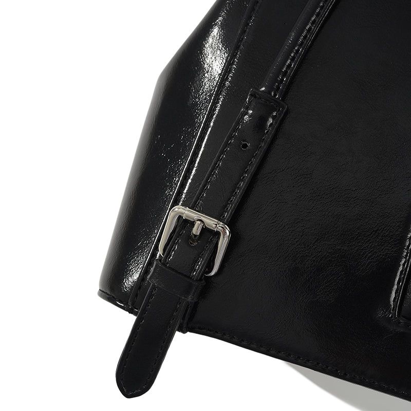 POCKET SIGNATURE BACKPACK [BLACK]