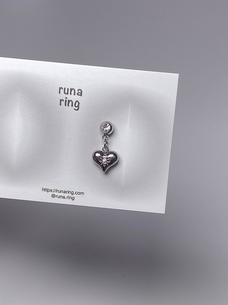 heart light piercing