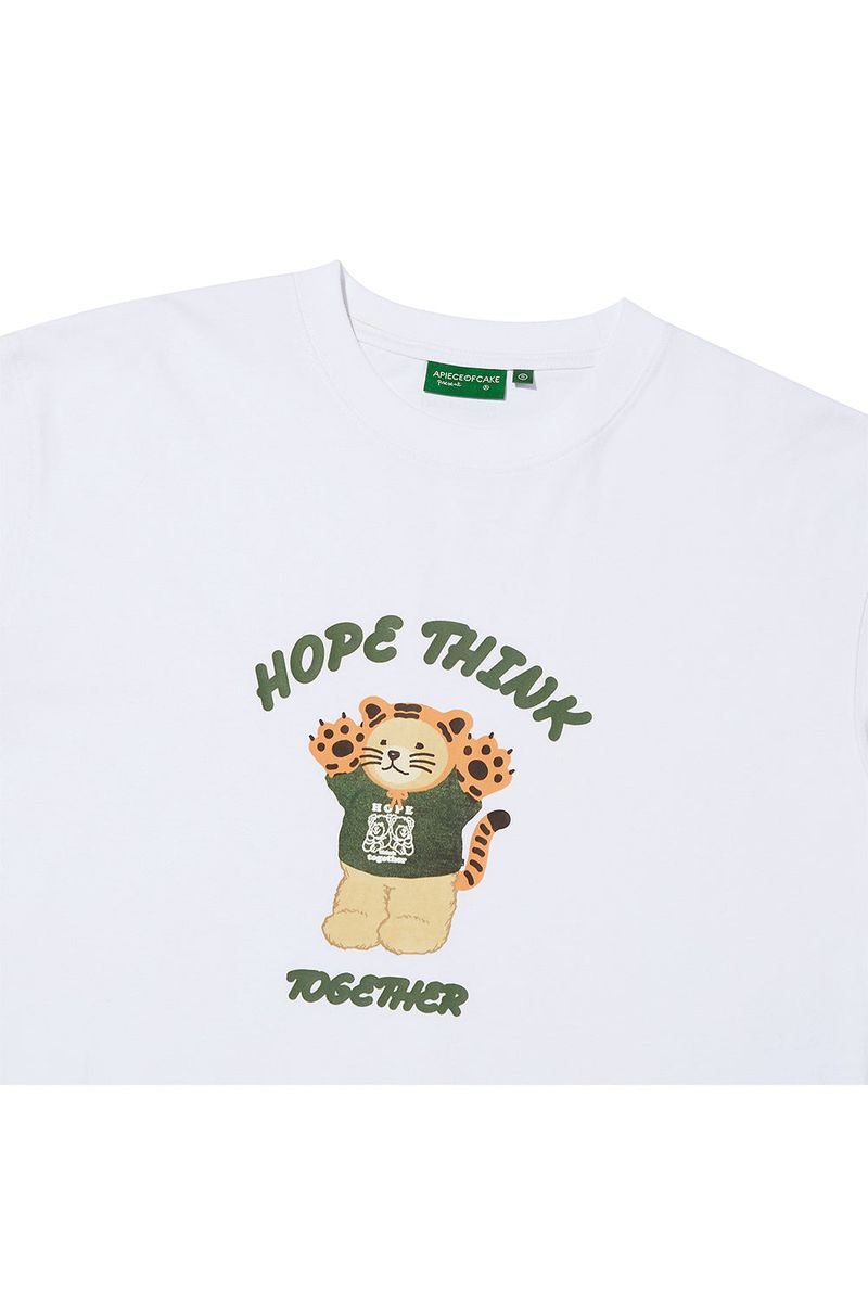 HTT Tiger Bear Tee_White