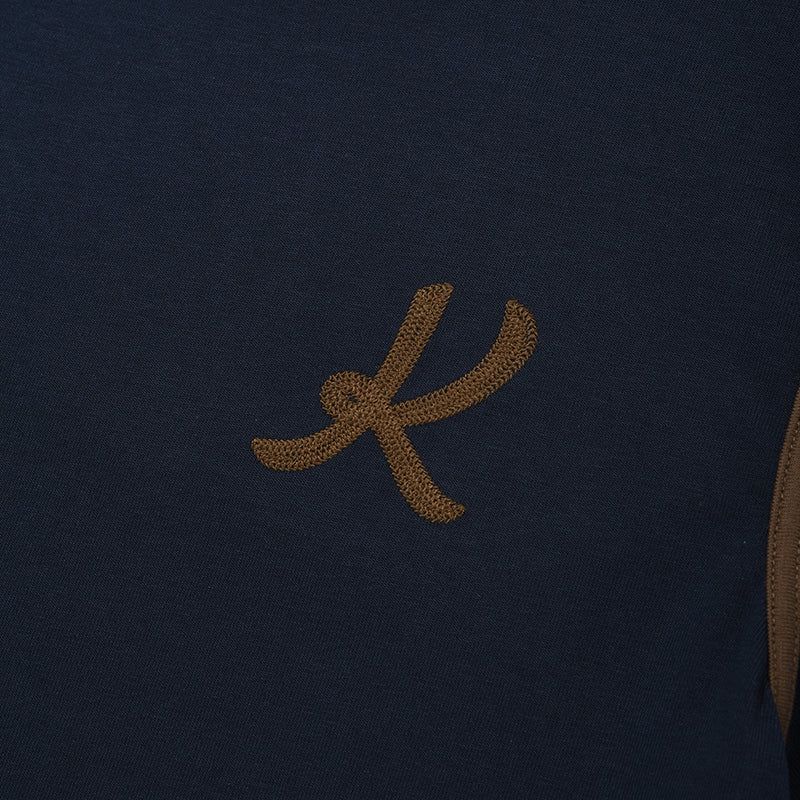 GRAPHIC RINGER T-SHIRT [NAVY]
