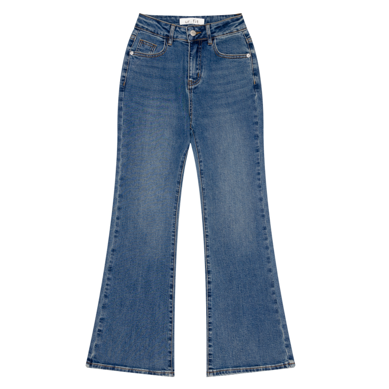 ur.fit（オールフィット）の「BASIC SPANDEX BOOTCUT DENIM PANTS code 18311（Pants）」