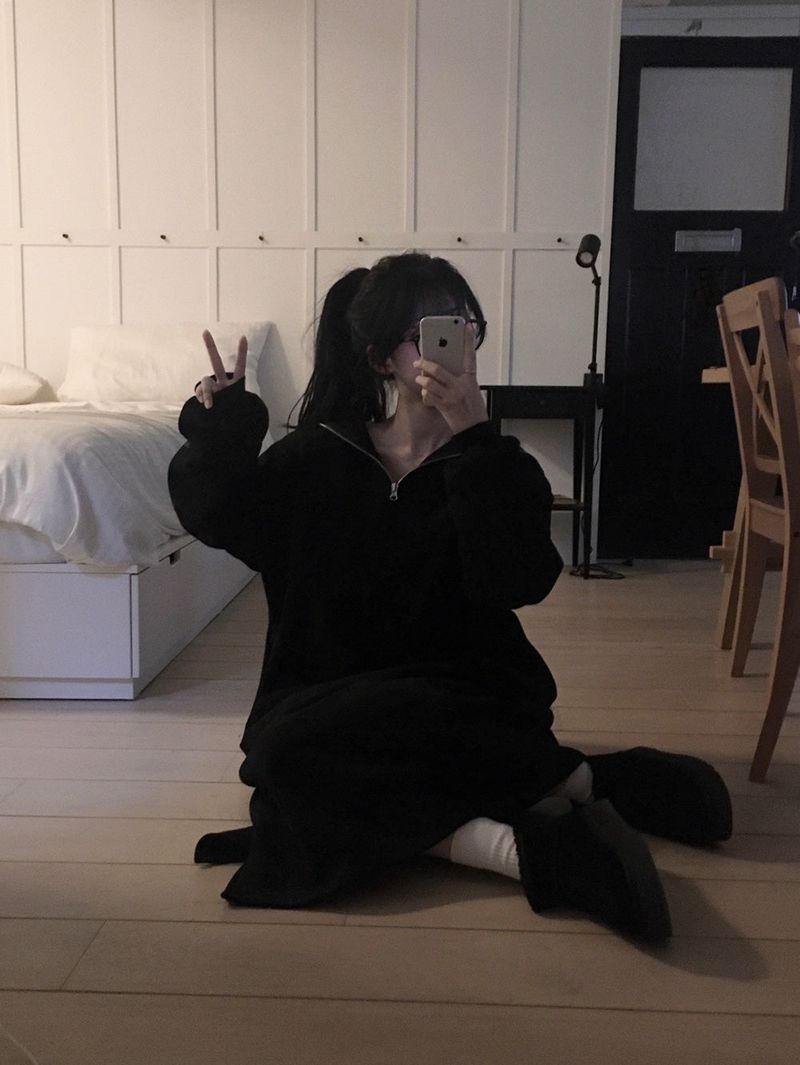[BELLIDE MADE] Blanket, double-sided raised sailor long dress