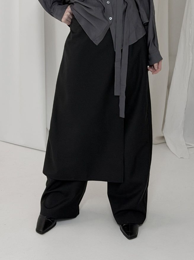 Merom Wrap Skirt Pants