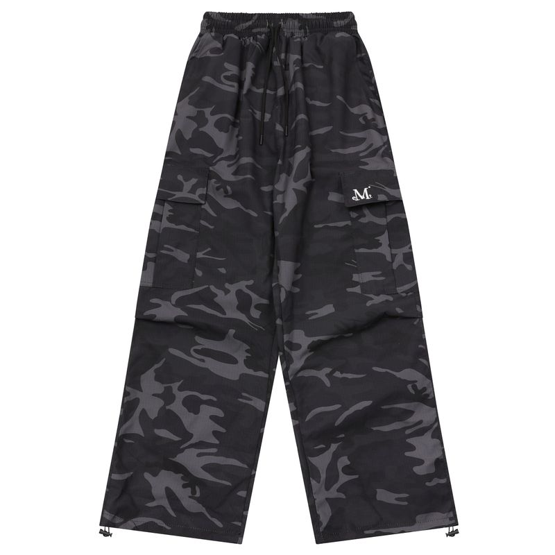 CRIEFF CAMO POLY CARGO PANTS UNISEX (2Color)