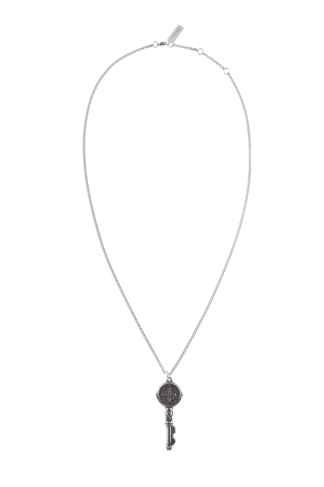Big antique key necklace