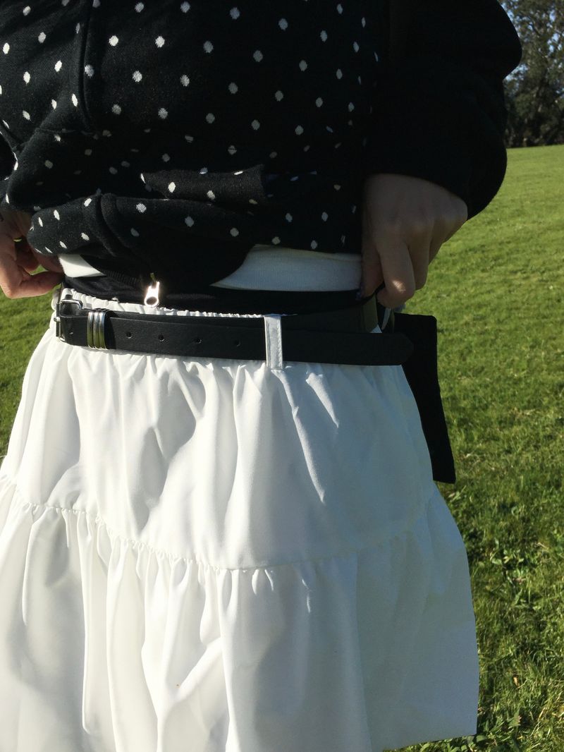 [Belt set] Cancan miniskirt (3c)