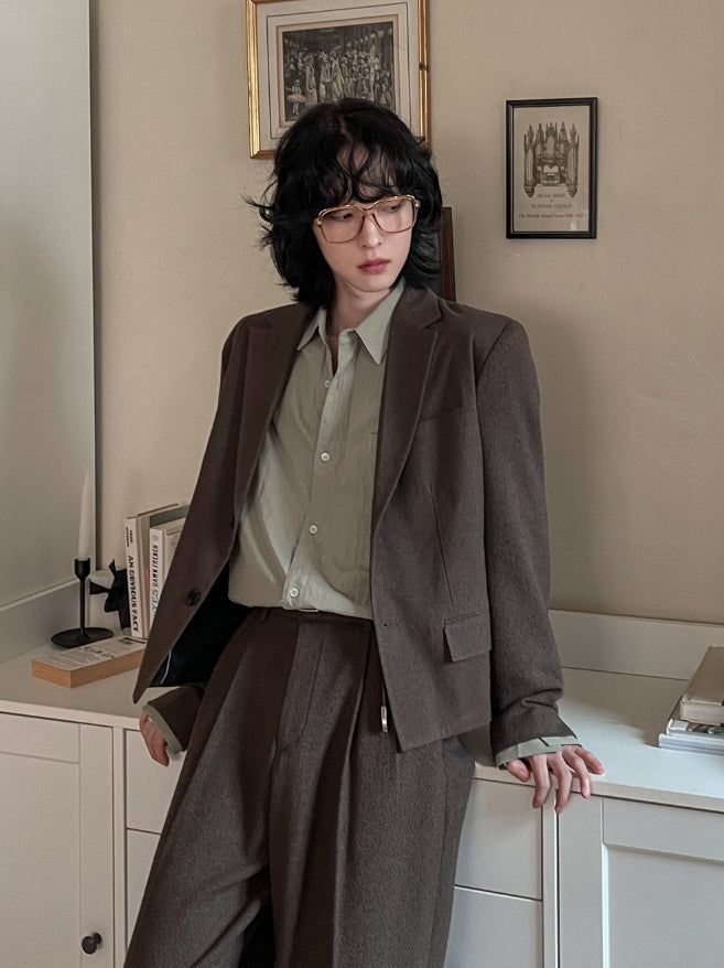 Lowell Dust Blazer Crop ver.