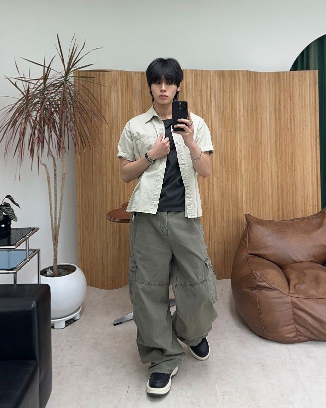 Luca Vintage Panel Cargo Pants