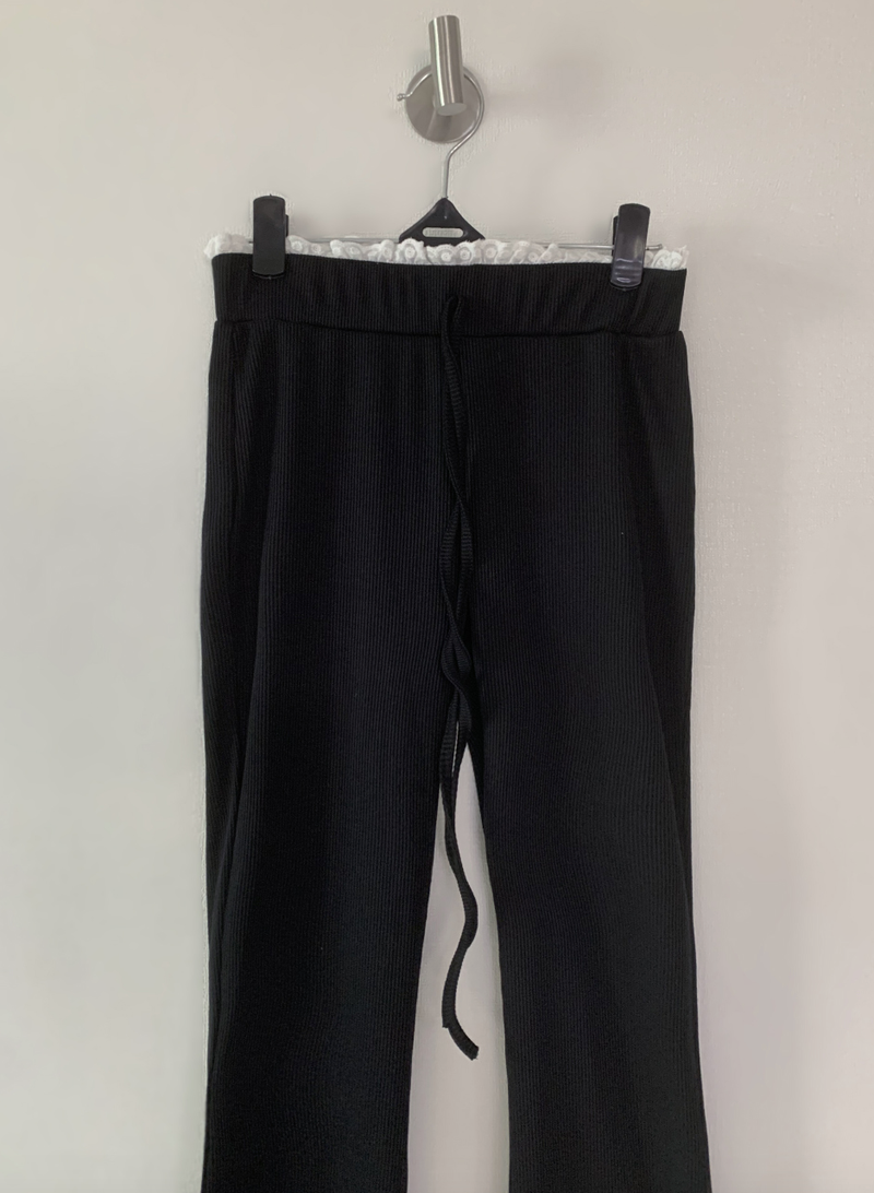 Ririna Lace Span Bootcut Pants