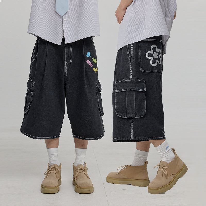 Maltese Cargo Bermuda Denim Pants