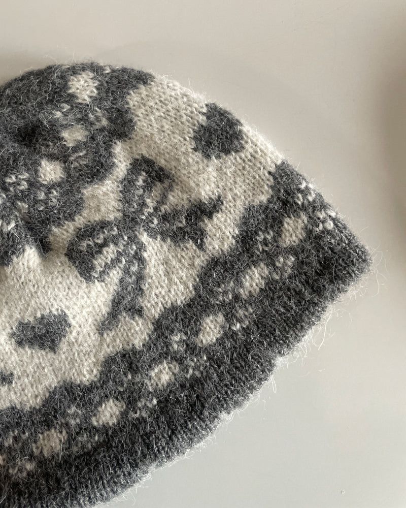 ribbon shot beanie
