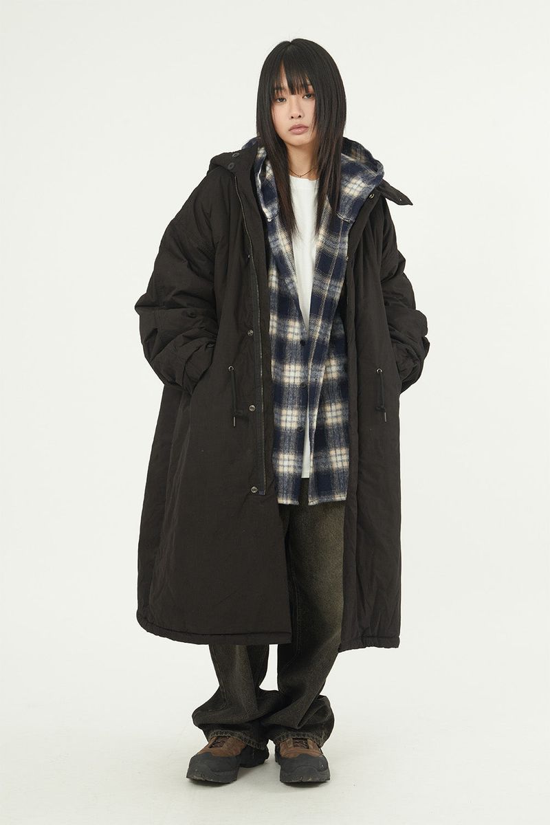 Vincent padded fishtail parka