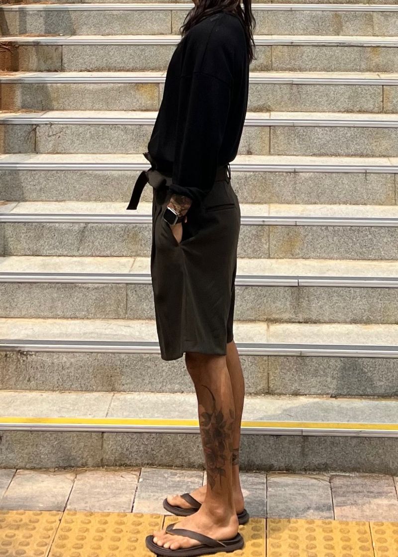 ロープハーフパンツ