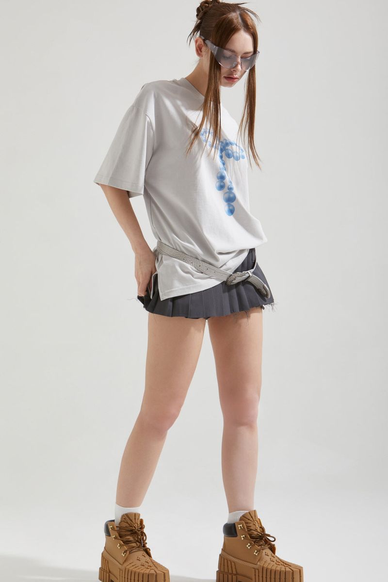 ビーズリボンTシャツ