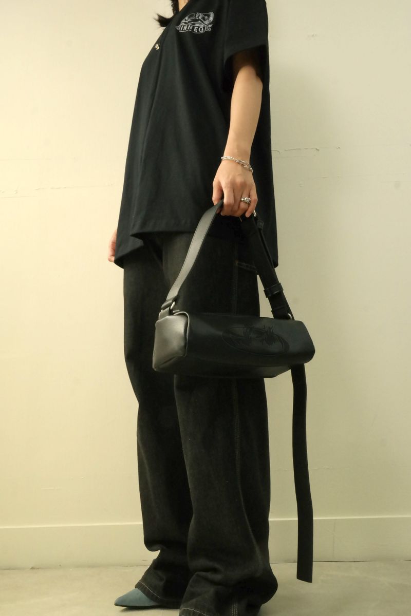 INNEQ（イネク）の「Chunky Buckle Air Bag Eye-Black（Bags）」
