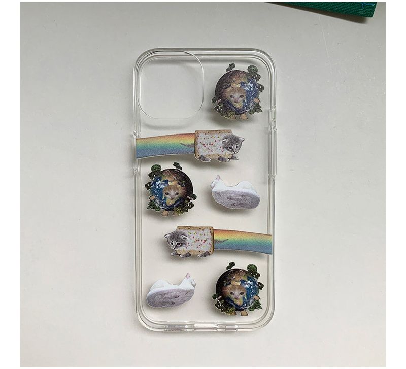Earth Cat Phone Case