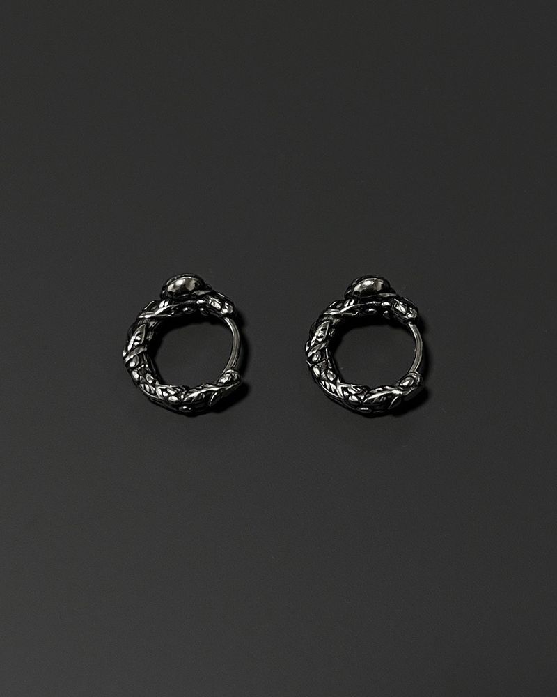 antique rose earring