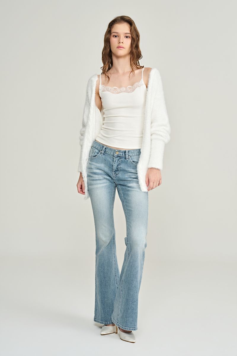 Stella bootcut jeans, Cloud Blue