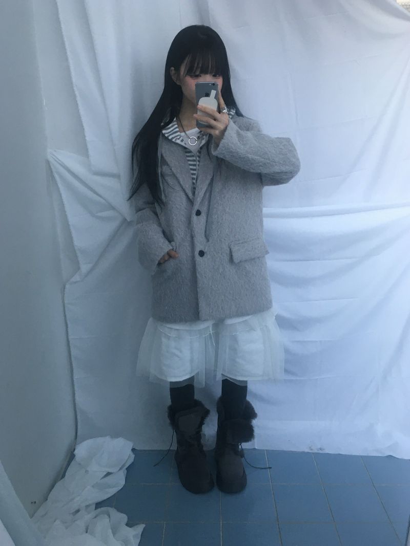 Suede Rabbit Fur Boots