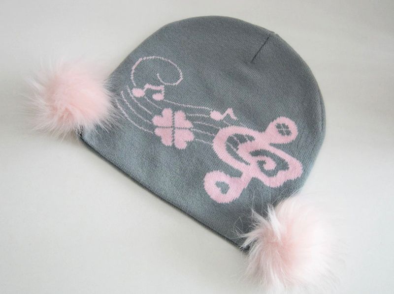 Angel plays note beanie (2color)