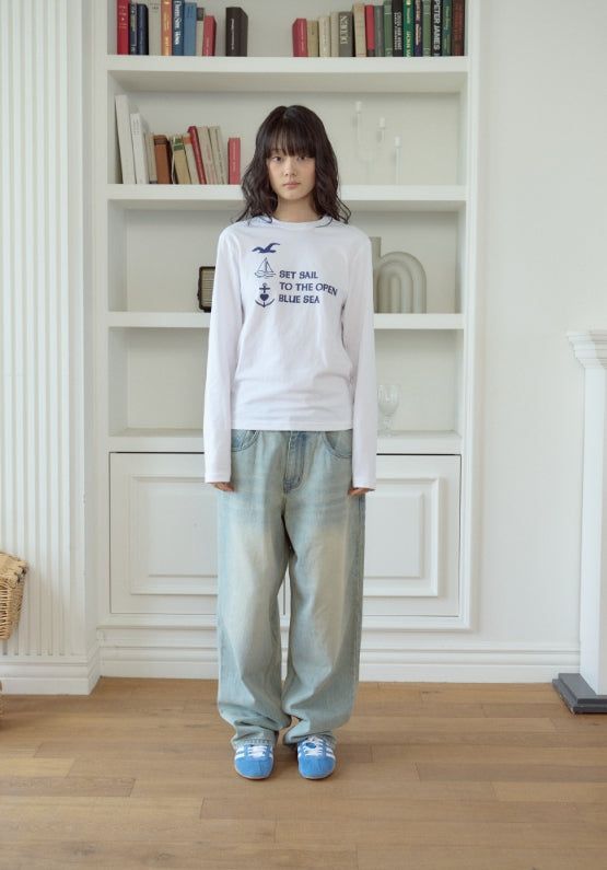 26SS★ Blue Sea Long Sleeve