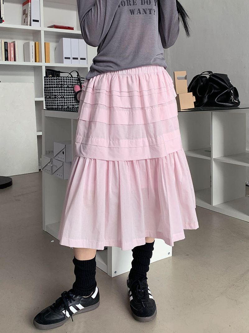 JAZZ THE ORDER(ジャズ ザ オーダー)の「MILKY FRILL SKIRT (3C)(Skirts)」