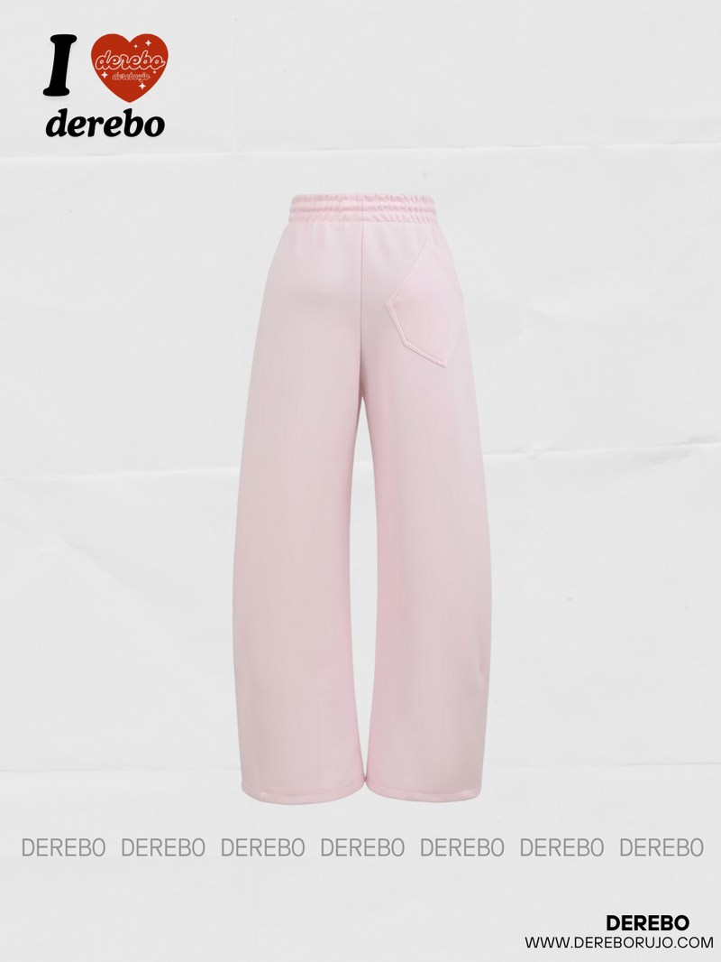 Sprinkle Curved Casual Sweat Pants