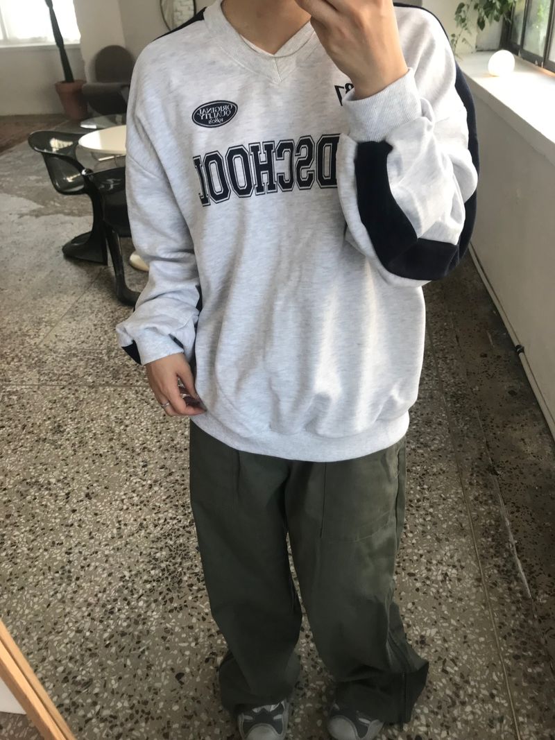 Shawn v-neck mtm (fleece-lined)
