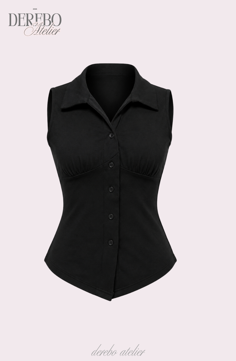 Steady Collar Halter Sleeveless Top