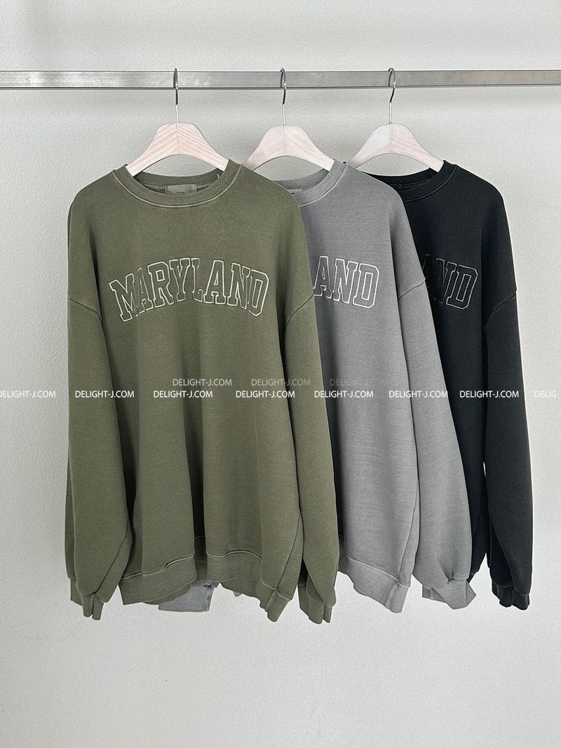 [UNISEX] Pigment over sweatshirt