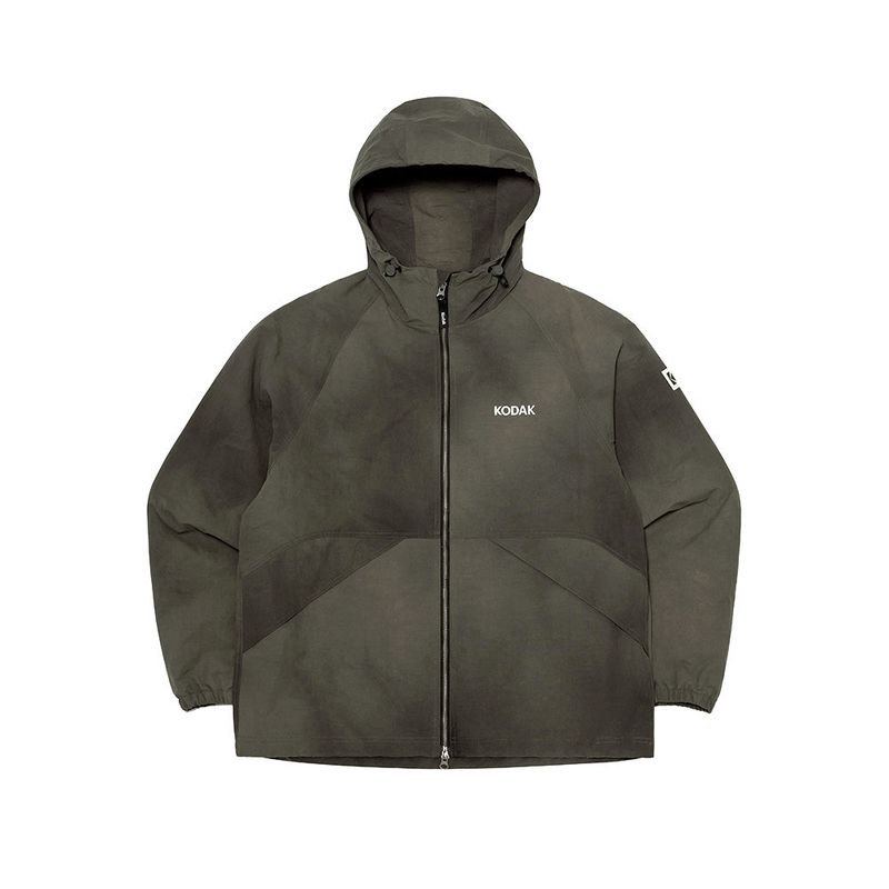 RECIPE WASHED HOODED JACKET【CHARCOAL】